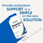 Nutricost Vitamin E 400 IU, 240 Softgel Capsules - Image 3