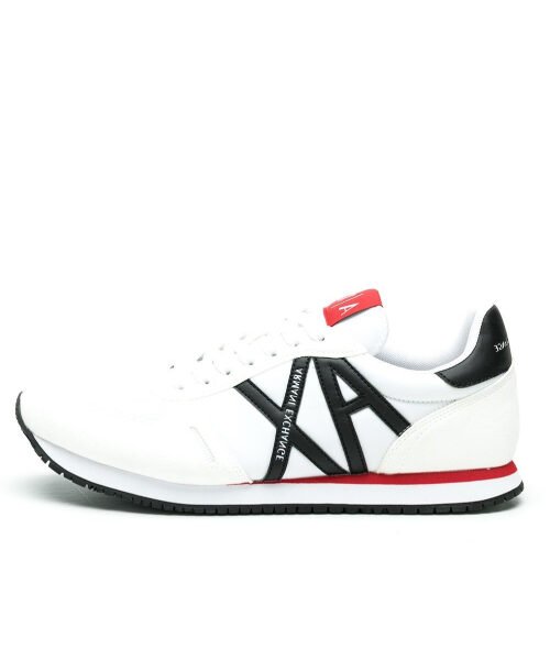 Armani Exchange A|X Logo-Patch Lace-Up Sneakers – Men