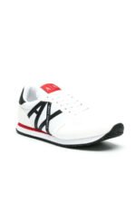 Armani Exchange A|X Logo-Patch Lace-Up Sneakers – Men - Image 4