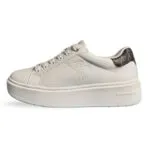 CK Dabria Women’s Sneakers – White/Brown Edition