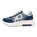 CK Piero Women’s Sneakers – Blue & White Edition