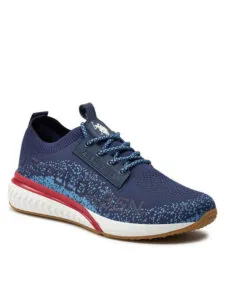 US Polo Men’s Casual Sneakers – Blue - Image 4