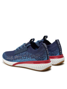 US Polo Men’s Casual Sneakers – Blue - Image 2