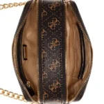 GUESS Brown Multi Crossbody Bag - Image 4