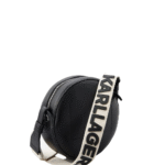 K-Round Crossbody Bag – Minimal Patch Style - Image 2
