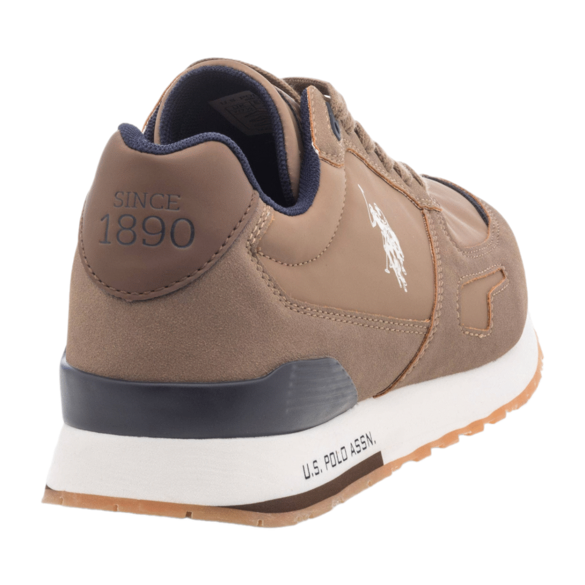 USPA Men's Camel Casual Sneakers - Image 2