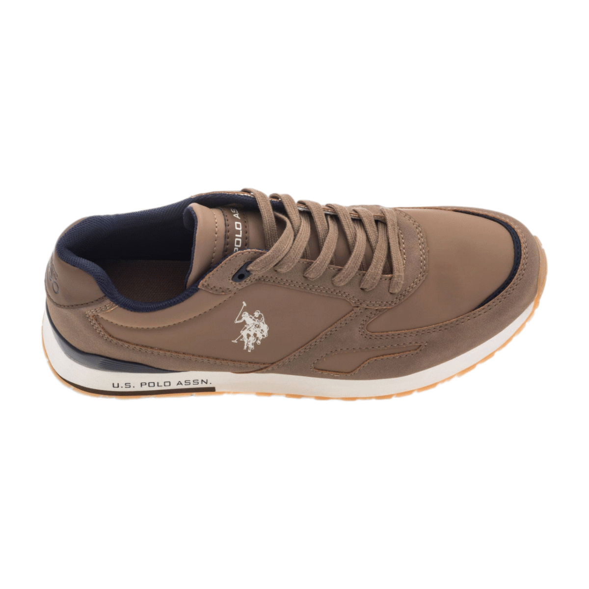 USPA Men's Camel Casual Sneakers - Image 3