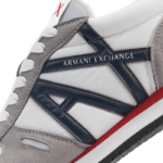Armani Exchange Urban Lace-Up Sneakers – Unisex (Gray) - Image 4