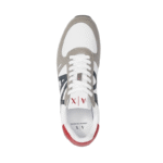 Armani Exchange Urban Lace-Up Sneakers – Unisex (Gray) - Image 7