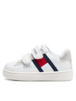 TH Flag-Inspired Low Cut boy's Velcro Sneakers