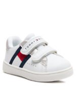 TH Flag-Inspired Low Cut boy's Velcro Sneakers - Image 3