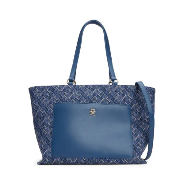 TH Monogram Jacquard Tote