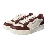 Tommy Hilfiger Tizzi Sneakers – Women's White and Maroon - Image 2