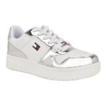 TH Twigye Women’s Sneakers – White/Silver - Image 5