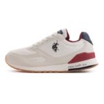 USPA Tabry Edge Sneakers – Red Accent