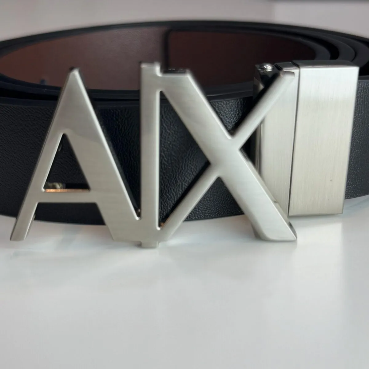 Armani Exchange Reversible Signature Belt - Image 3