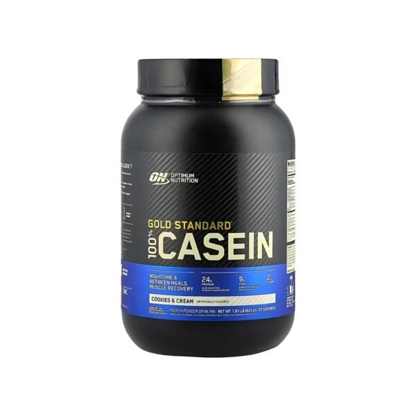 Optimum Nutrition Gold Standard 100% Casein – Cookies & Cream (2LB / 907g)