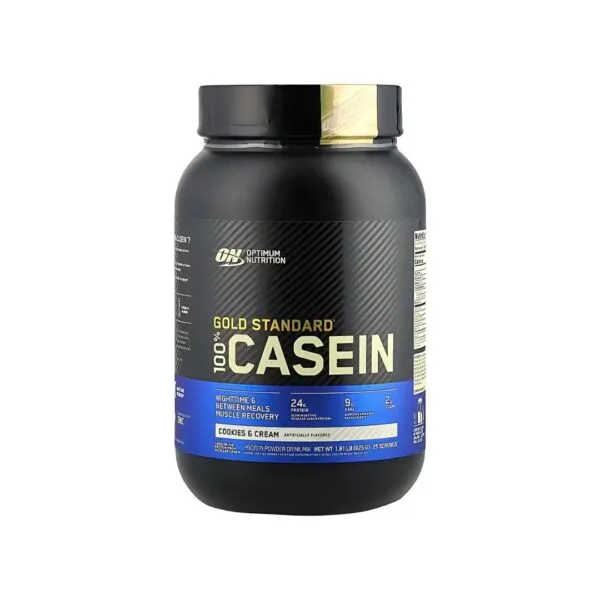 Optimum Nutrition Gold Standard 100% Casein – Cookies & Cream (2LB / 907g)