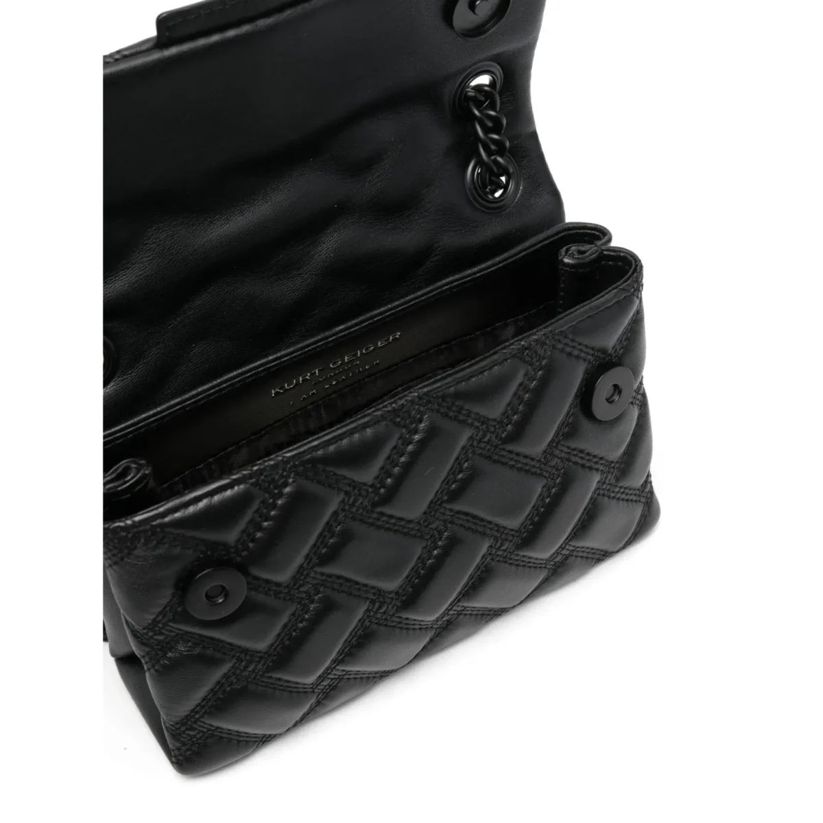 Kurt Geiger Kensington Mini Bag – Black Union Jack - Image 3