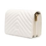 PINKO Mini Love Chevron Bag– WHITE - Image 2