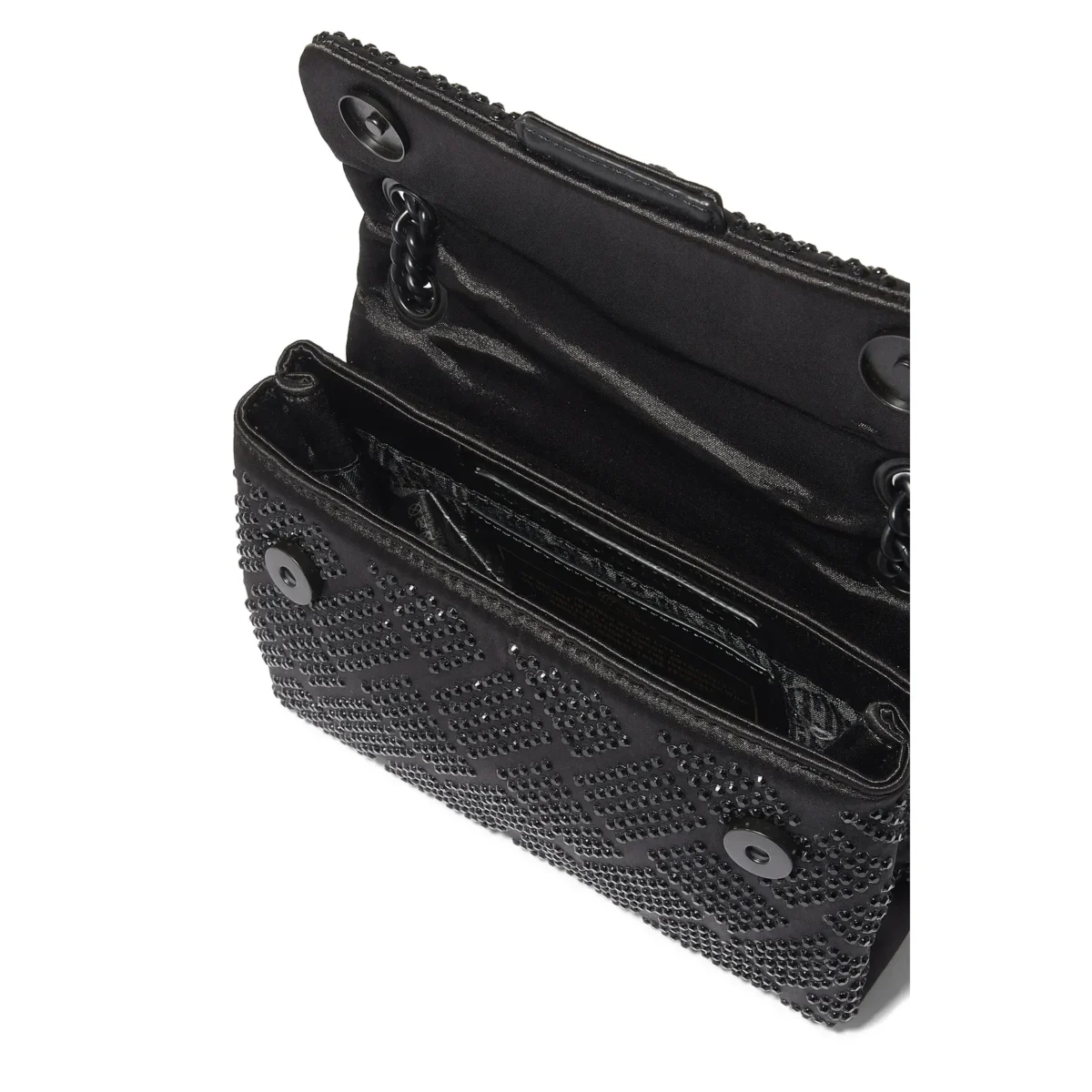 Kurt Geiger Kensington Glossy Union Jack Bag – Black Edition - Image 2