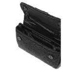 Kurt Geiger Kensington Glossy Union Jack Bag – Black Edition - Image 2