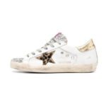 Golden Goose Women's Super-Star 'Glitter White Pink' Sneakers