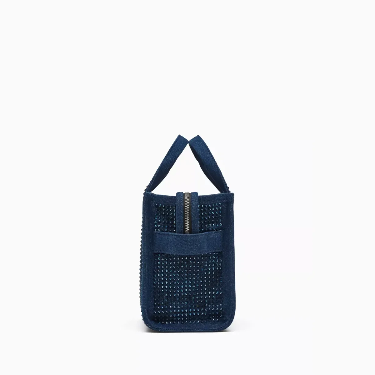 Marc Jacobs Denim Crystal Tote – Medium Size - Image 10