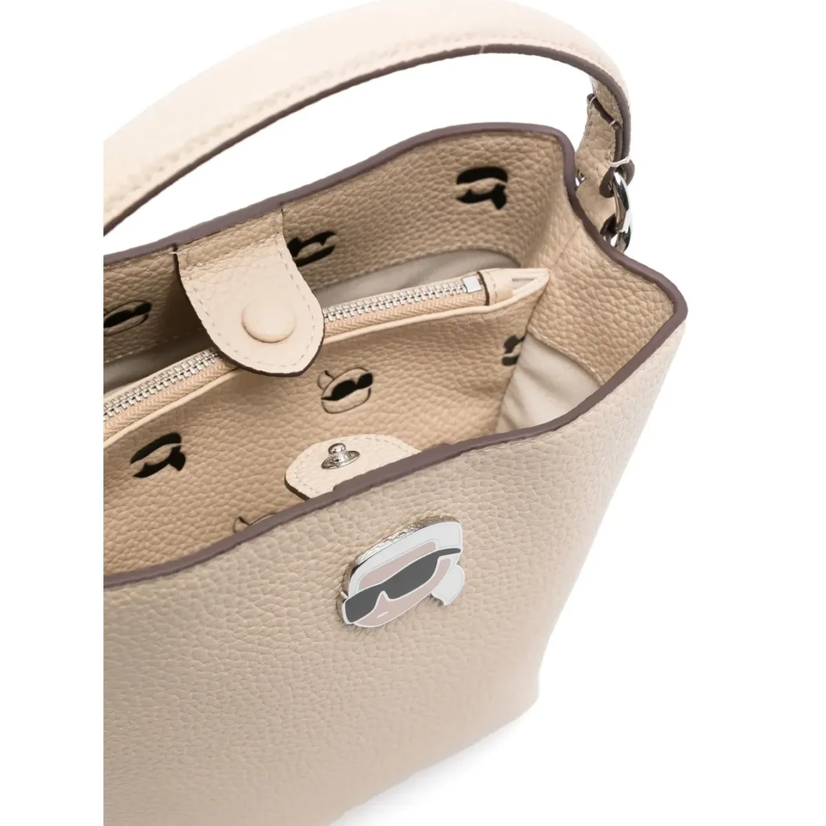 Karl Lagerfeld Ikon Bucket Bag - Image 6
