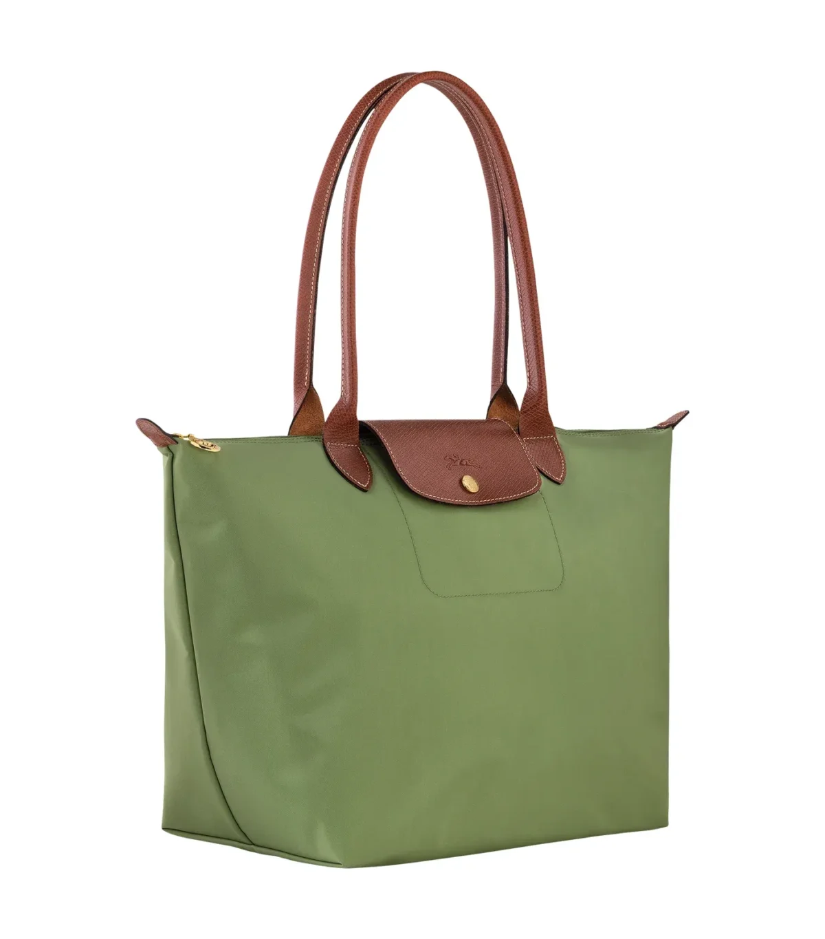 Longchamp Le Pliage Large Tote – Recycled Nylon & Leather Trim - Image 2