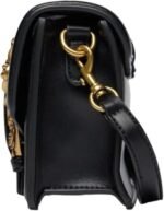 Versace Couture Structured Logo Bag – Black Polyurethane - Image 3