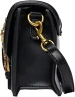 Versace Couture Structured Logo Bag – Black Polyurethane - Image 3