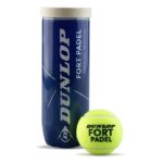 Dunlop Fort Padel Balls – Pressurized (3 Balls)