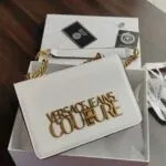 Versace Couture Iconic Flap Bag – White - Image 4