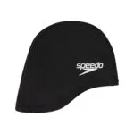 Speedo FlexFit Kids Swim Cap – Pink / Black - Image 4