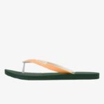 Speedo WaveCush II Flip-Flops – Green/Orange - Image 2