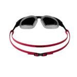 Speedo Aquapulse Pro Mirror Goggles Red/Gold - Image 2