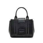 Marc Jacobs Turnlock Crossbody Tote – Black Nappa Leather - Image 4