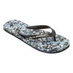 QUIKSILVER Molokai Recycled Flip-Flops – Black/Blue - Image 2