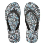 QUIKSILVER Molokai Recycled Flip-Flops – Black/Blue