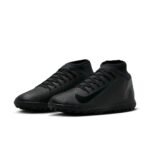 Nike Mercurial Superfly 10 Club Turf Soccer Shoes Black - Image 3