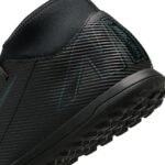 Nike Mercurial Superfly 10 Club Turf Soccer Shoes Black - Image 7