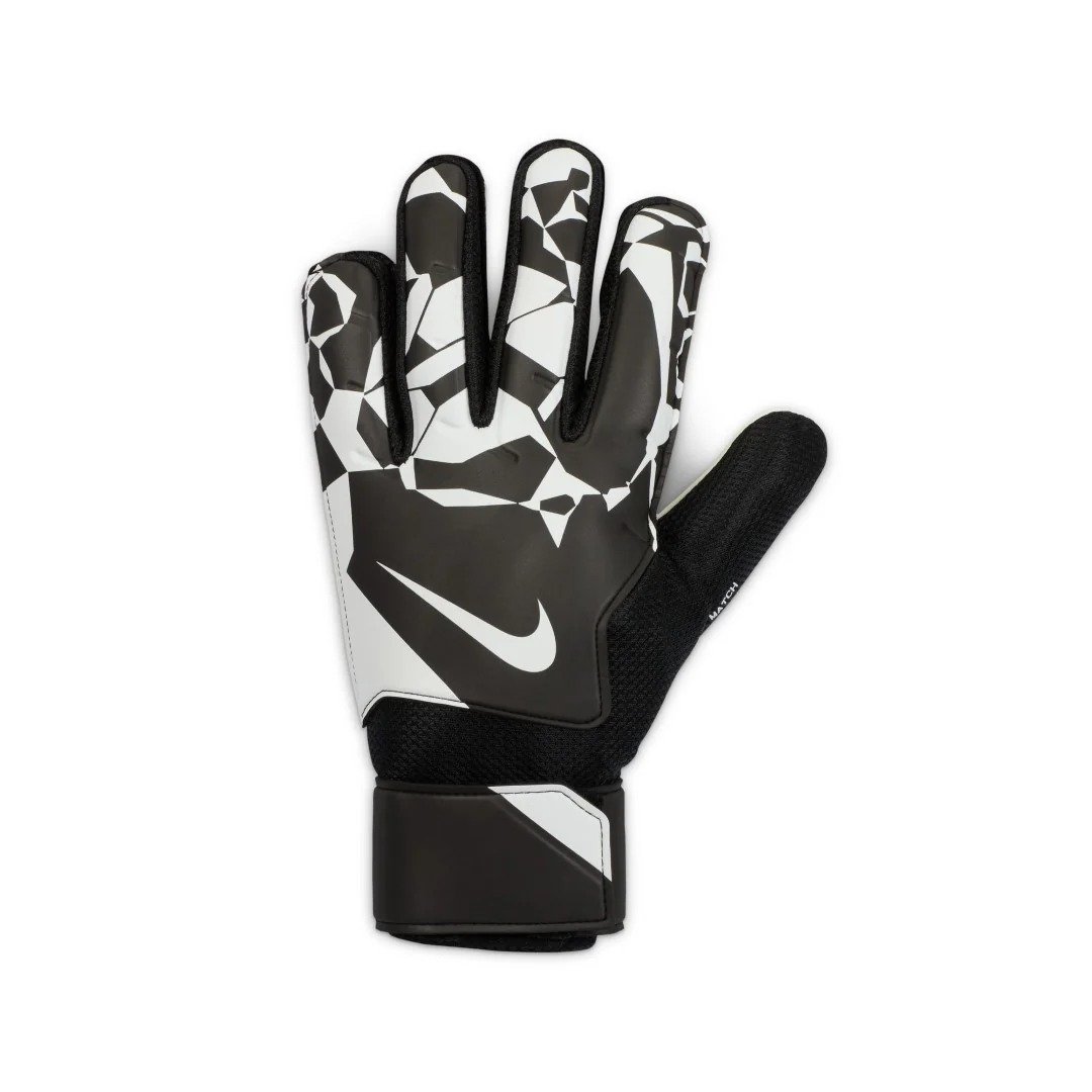AURORA_HQ0257-010_PHSYD001-2000_d74c9a49-7312-41e7-97af-6126bb637971 Nike Match Jr. Big Goalkeeper Soccer Gloves Kids Black/White - Image 1