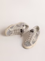Golden Goose Women's Super-Star Silver Glitter Sneakers - Image 2
