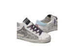 Golden Goose Women's Super-Star Multicolor Glitter Sneakers - Image 2
