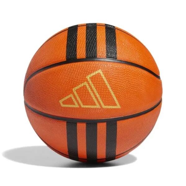 adidas 3-Stripes Rubber X3 Basketball (Deflated)