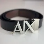 Armani Exchange Reversible Signature Belt