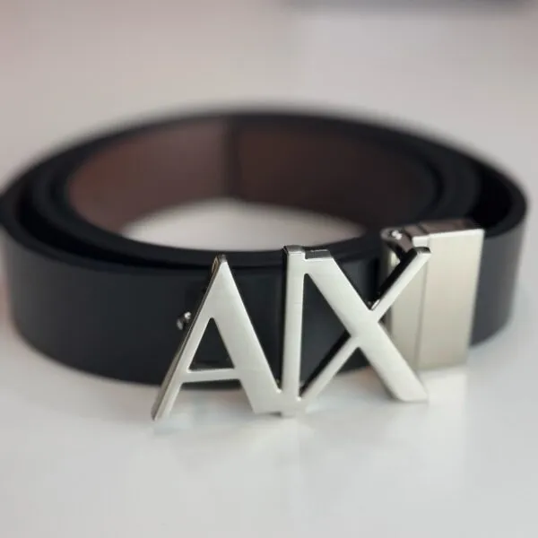 Armani Exchange Reversible Signature Belt