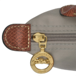 Longchamp Le Pliage Mini Crossbody – Recycled Nylon & Leather Trim - Image 4