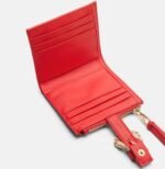 Versace Jeans Couture Logo Wallet – Red Faux Leather - Image 3